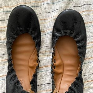 See by Chloe black flats